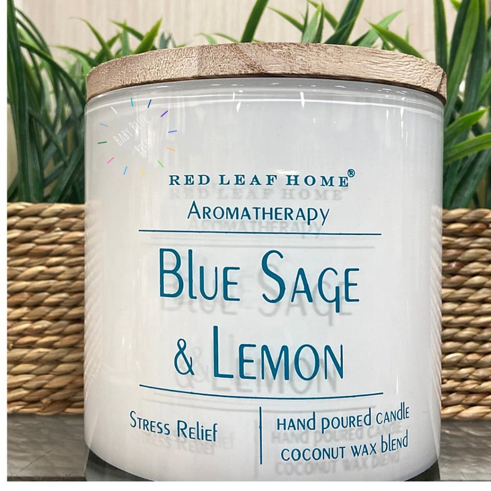 Red Leaf Home (Blue Sage & Lemon)